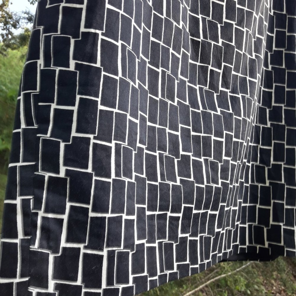 Black and White Skirts Pencil Skirt Ann Taylor 6 - Picture 4 of 6